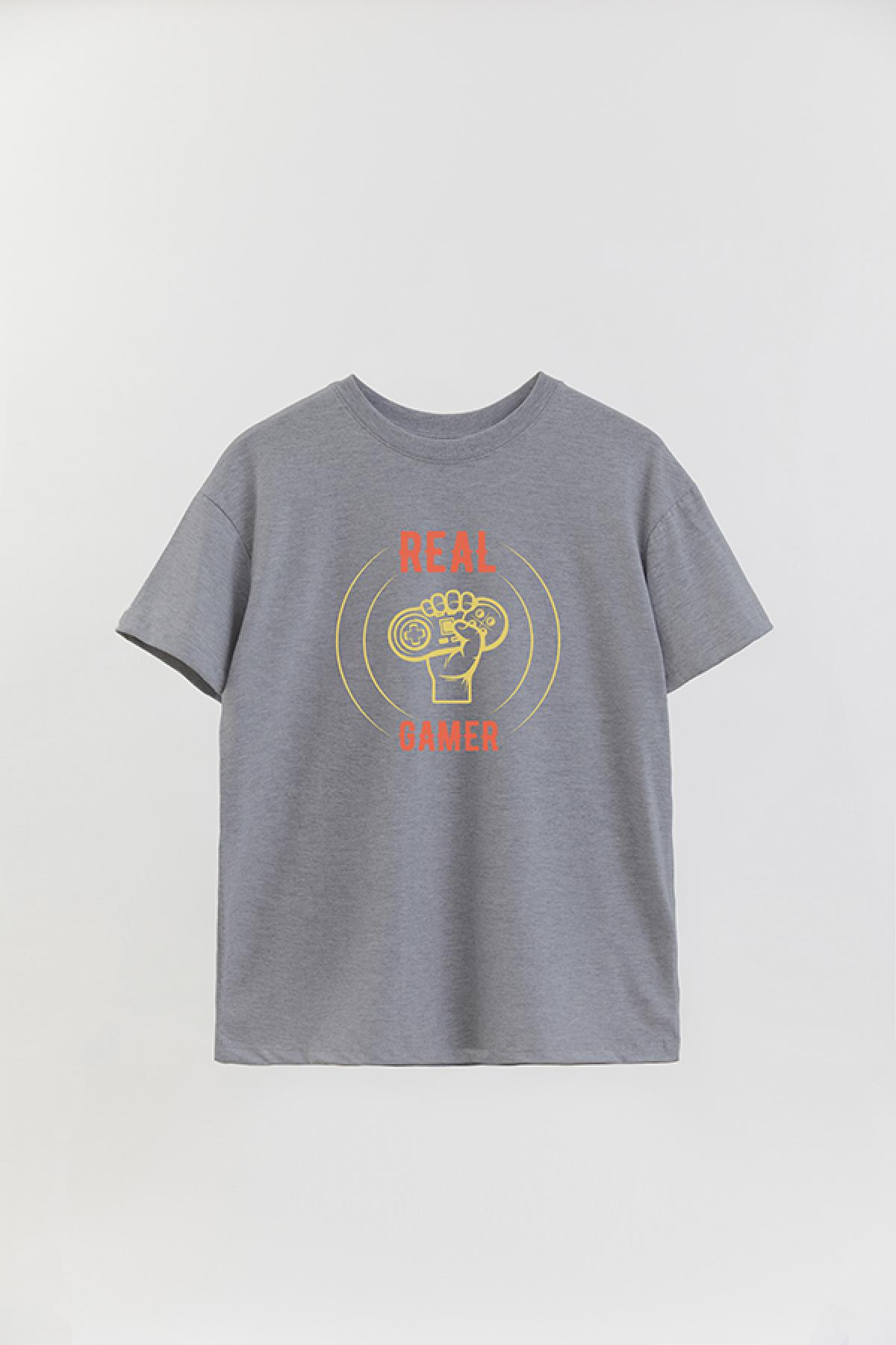 REMERA OVER ESTAMPADA GM REAL GAMER 5