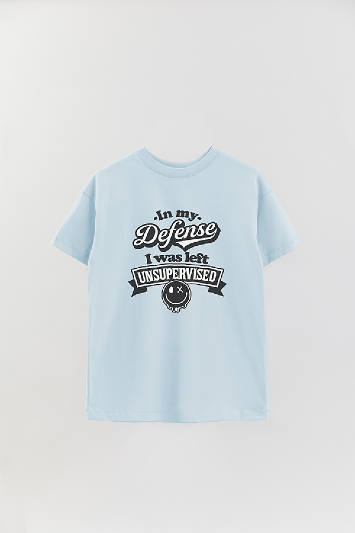 REMERA OVER ESTAMPADA LV5 IN MY DEFENSE