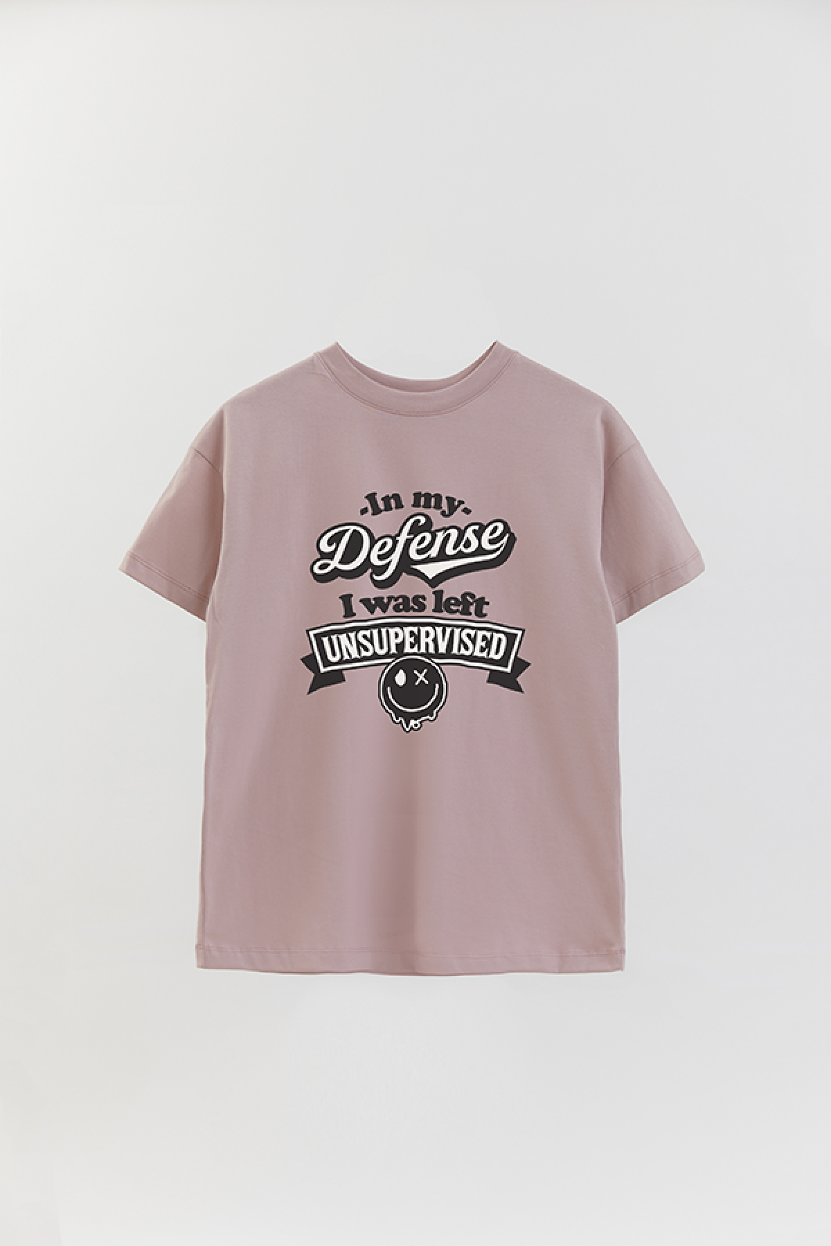 REMERA OVER ESTAMPADA LV5 IN MY DEFENSE