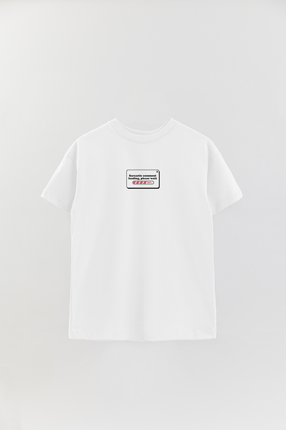 REMERA OVER ESTAMPADA LV5 SARCASTIC COMMENTS LOADING