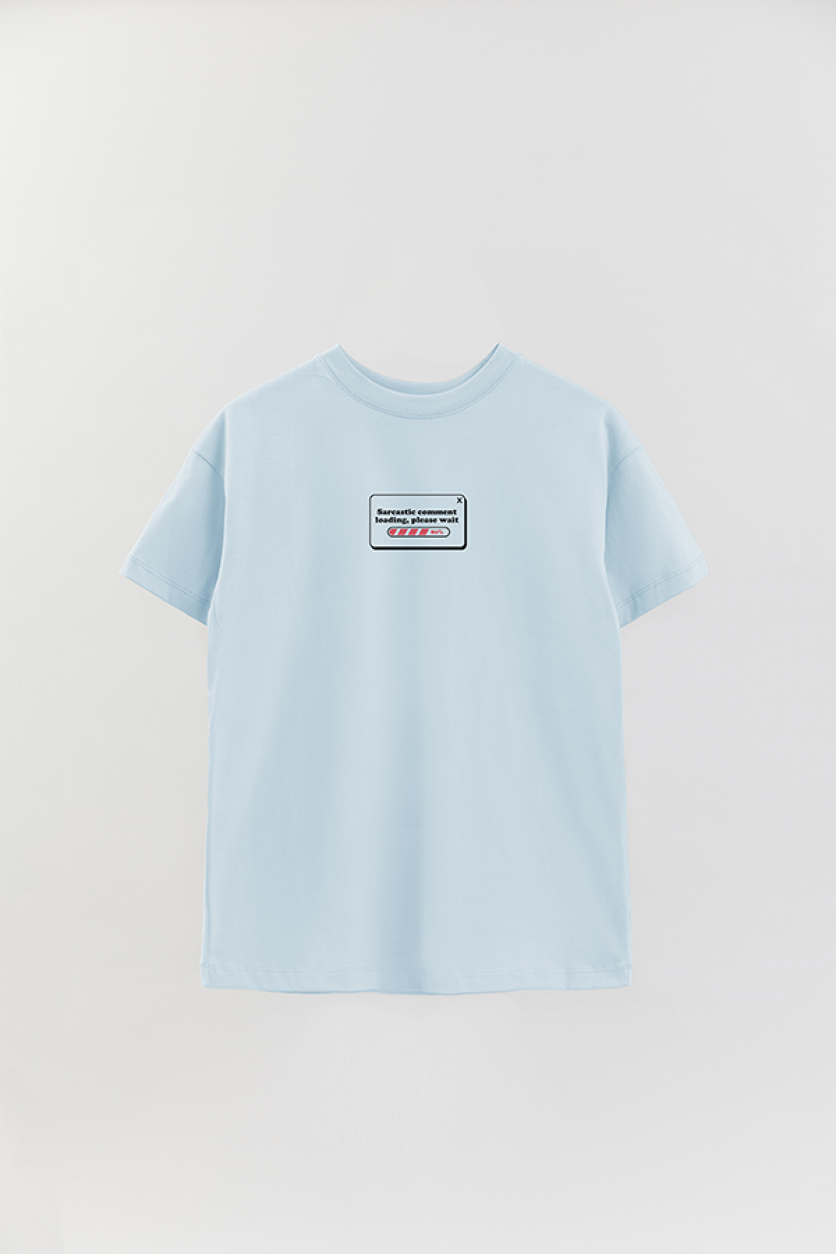 REMERA OVER ESTAMPADA LV5 SARCASTIC COMMENTS LOADING