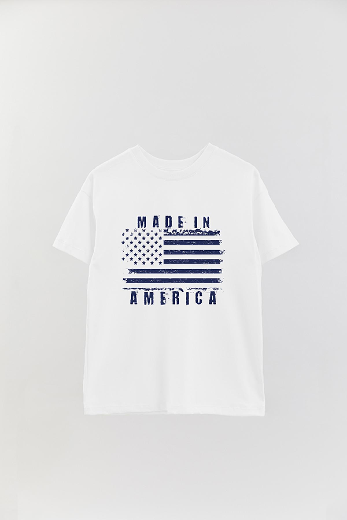 REMERA OVER ESTAMPADA CT MADE IN AMERICA