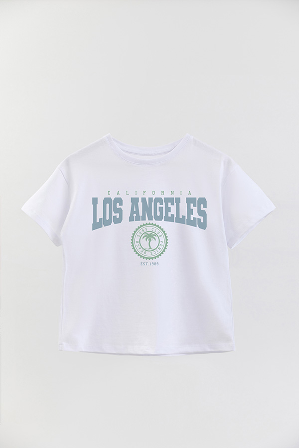 REMERA GIRL OVER LOS ANGELES CALIFORNIA 1