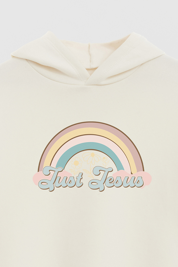 HOODIE ESTAMPADO CRISTIANO JUST JESUS
