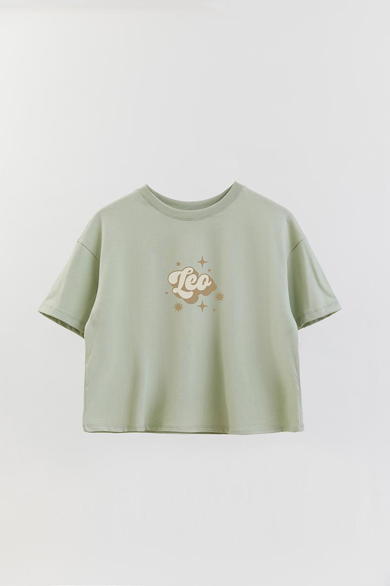 REMERA CROP UNISEX RTR LEO