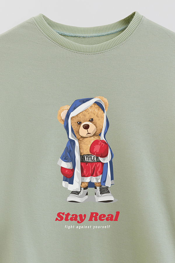 BUZO RUSTICO KIDS TEDDY STAY HYPE