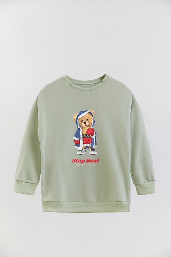 BUZO RUSTICO KIDS TEDDY STAY HYPE
