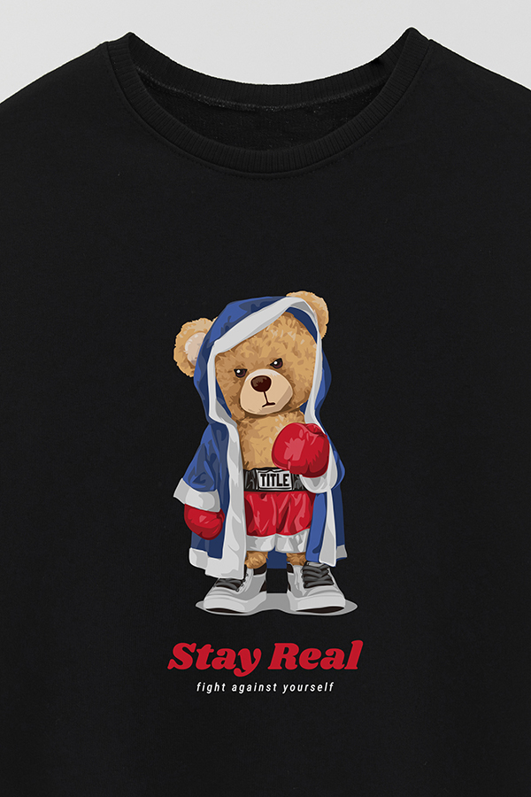 BUZO RUSTICO KIDS TEDDY STAY HYPE