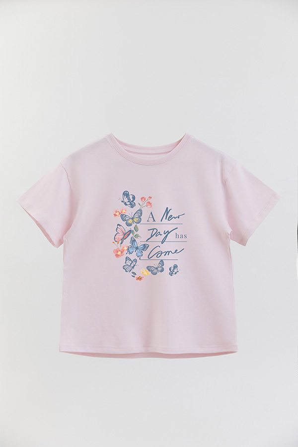 REMERA GIRL OVER A NEW DAY
