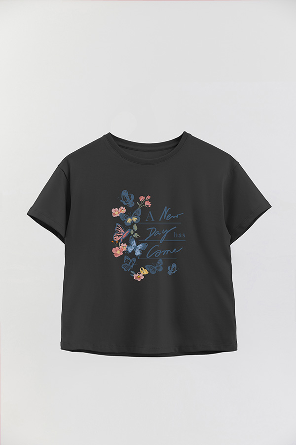 REMERA GIRL OVER A NEW DAY
