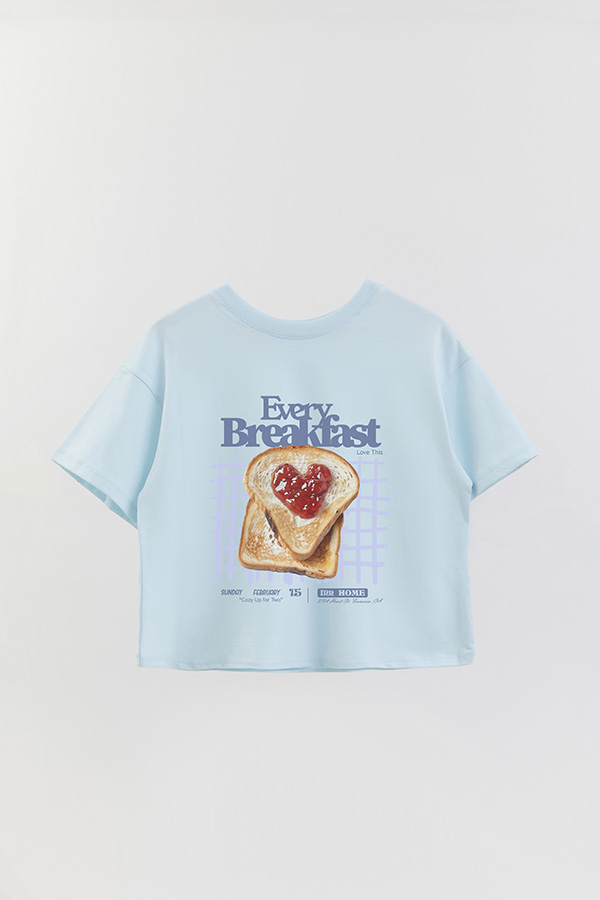 REMERA CROP ESTAMPADA LOVE THIS
