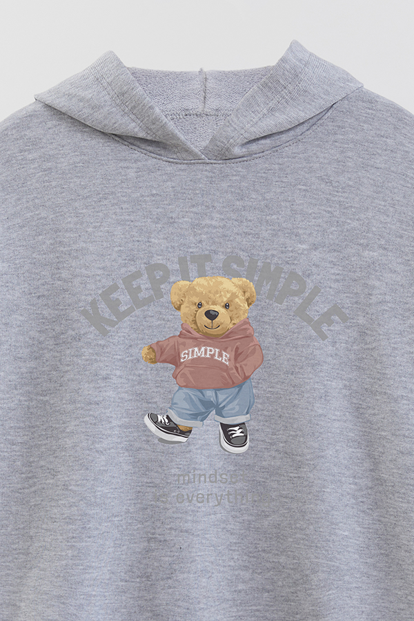 HOODIE RUSTICO KIDS TEDDY SIMPLE
