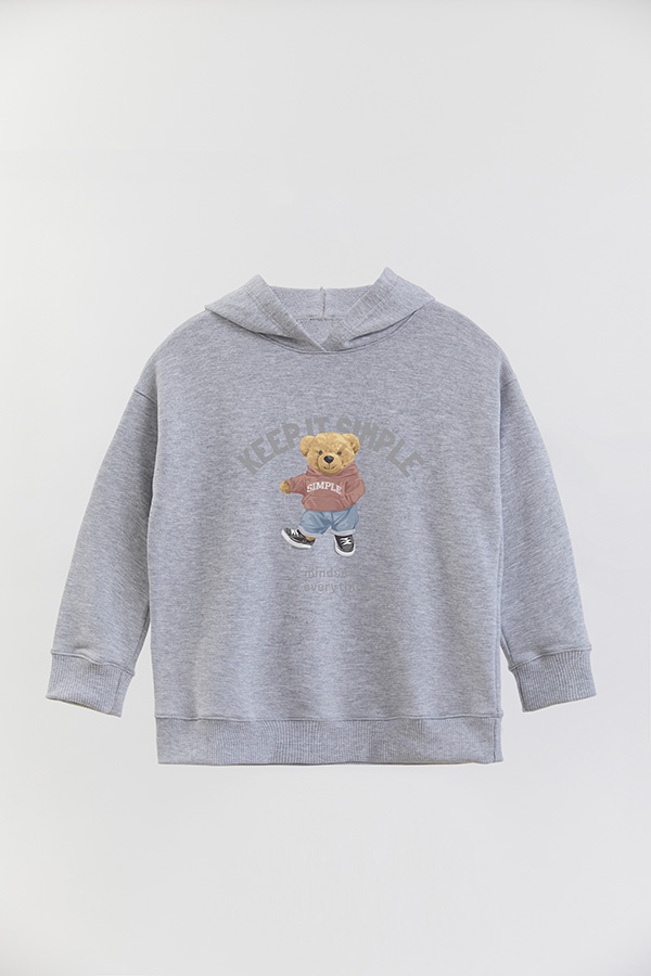 HOODIE RUSTICO KIDS TEDDY SIMPLE