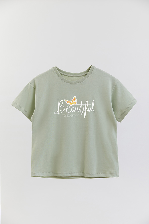 REMERA GIRL OVER BEAUTIFUL