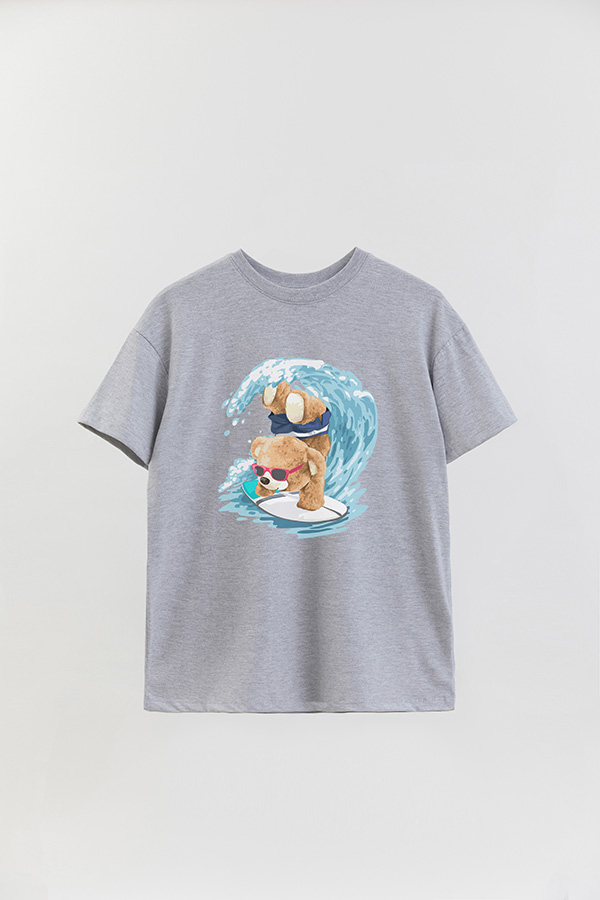 REMERA OVER ESTAMPADA UNISEX TEDDY PRO