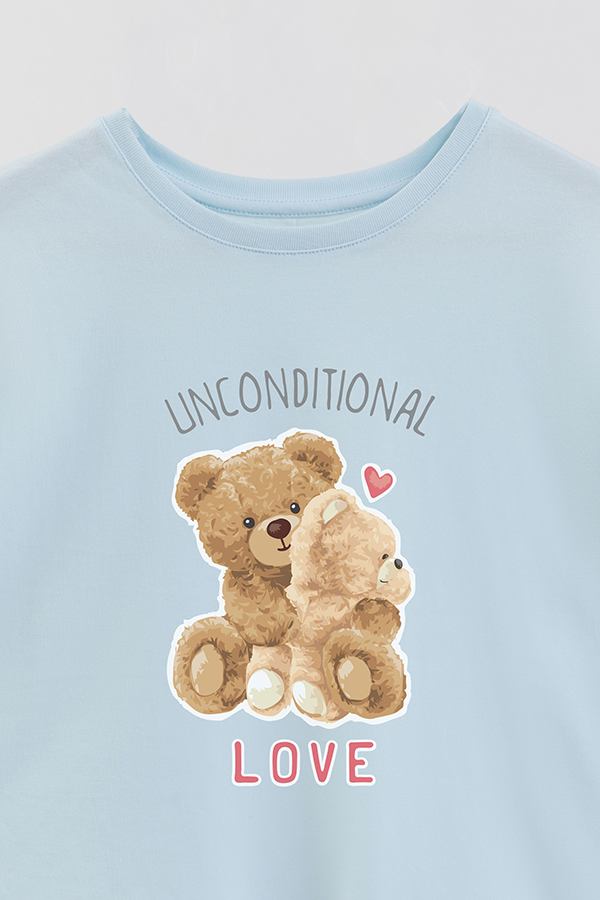 REMERA GB OVERSIZE UNCONDITIONAL LOVE