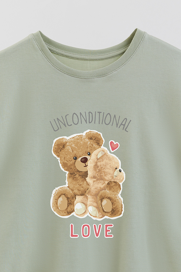 REMERA GB OVERSIZE UNCONDITIONAL LOVE