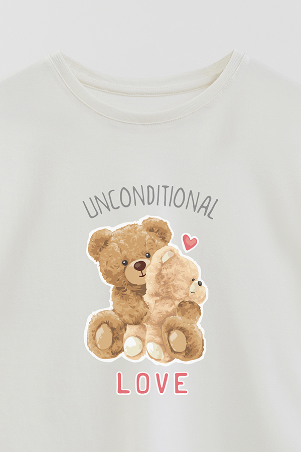 REMERA GB OVERSIZE UNCONDITIONAL LOVE