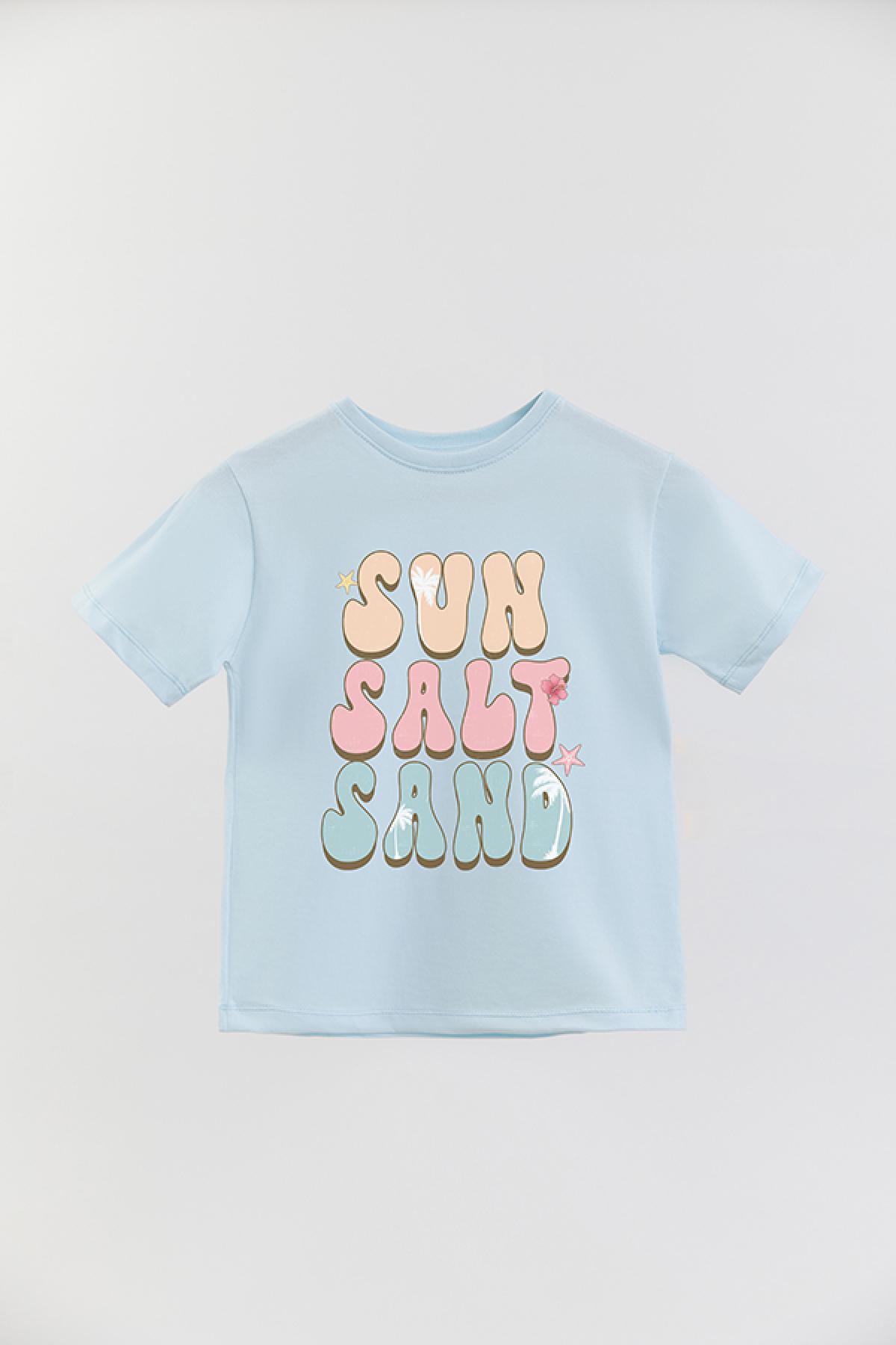 REMERA BASIC GIRL RT SUN SAND SALT