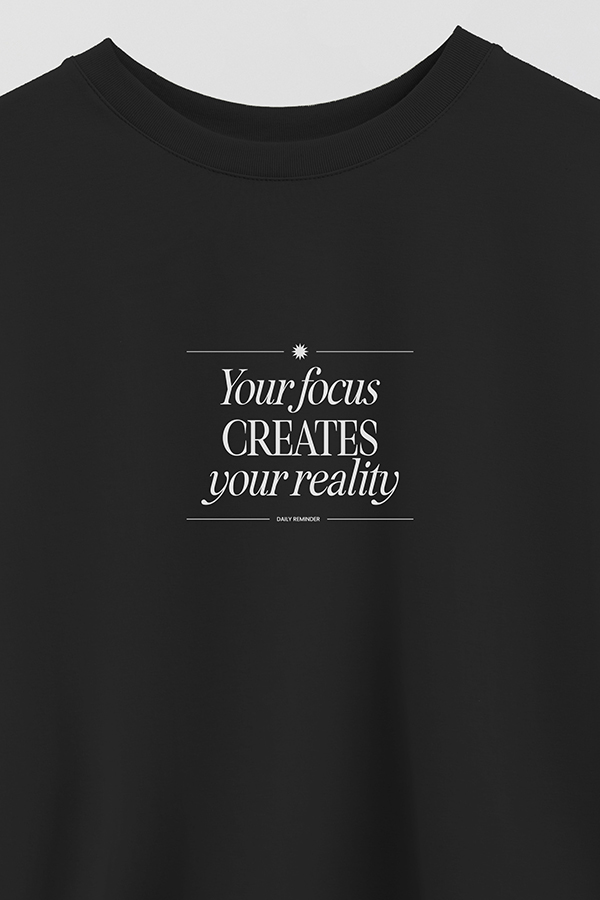 REMERA CROP ESTAMPADA YOUR FOCUS