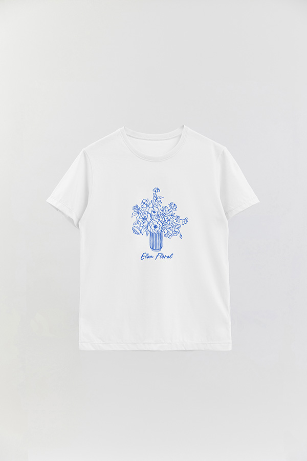REMERA BASICA ESTAMPADA HD ELAN