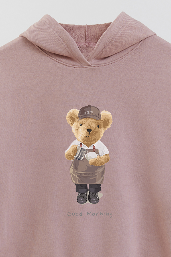 HOODIE RUSTICO KIDS TEDDY BARISTA