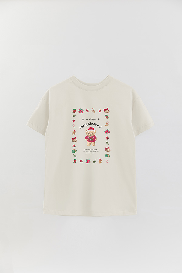 REMERA OVER ESTAMPADA UNISEX WISH