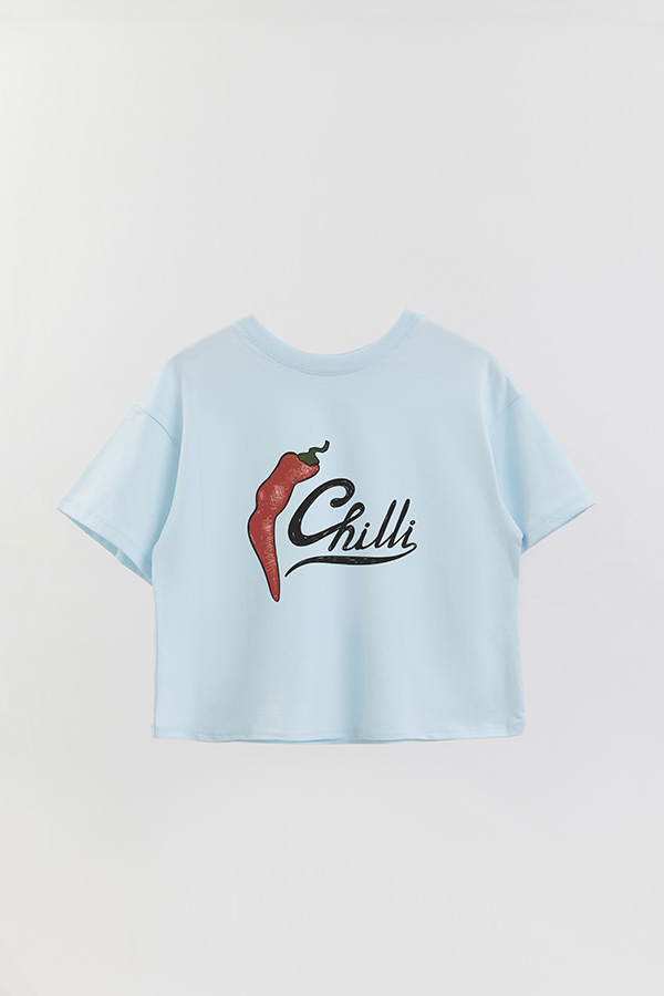 REMERA CROP ESTAMPADA FRSP CHILLI