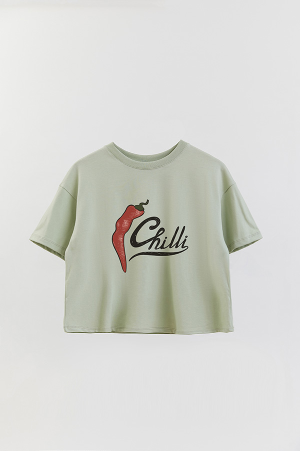 REMERA CROP ESTAMPADA FRSP CHILLI