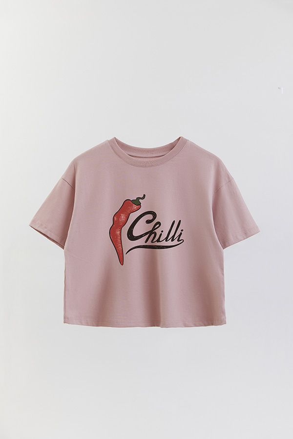 REMERA CROP ESTAMPADA FRSP CHILLI