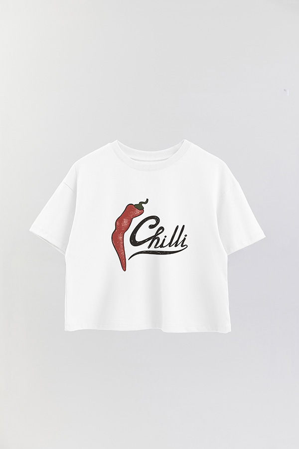 REMERA CROP ESTAMPADA FRSP CHILLI