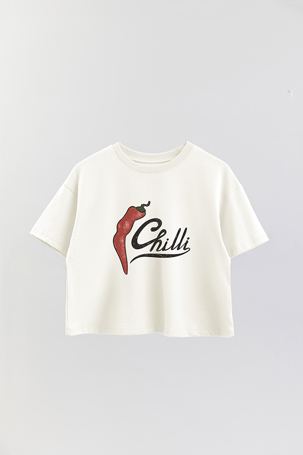 REMERA CROP ESTAMPADA FRSP CHILLI