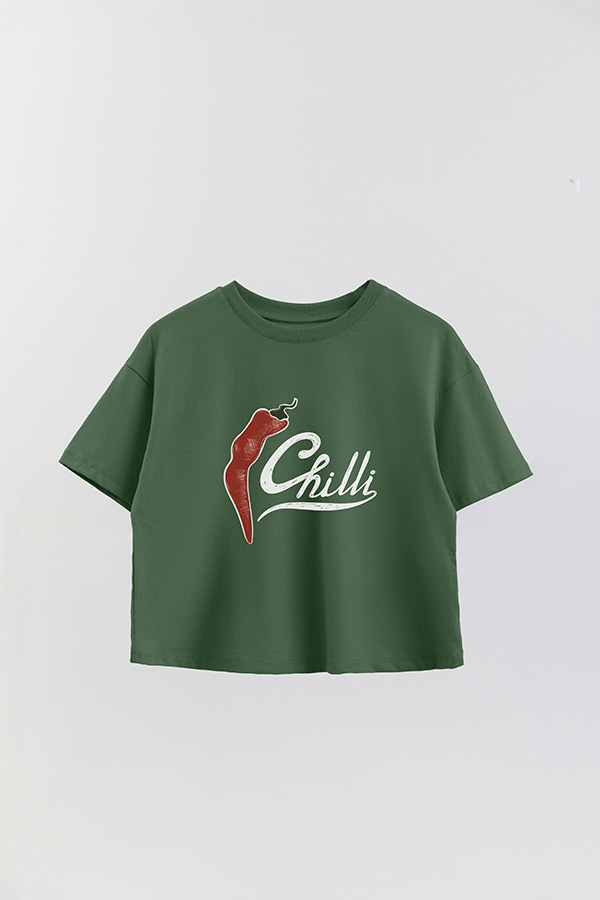 REMERA CROP ESTAMPADA FRSP CHILLI