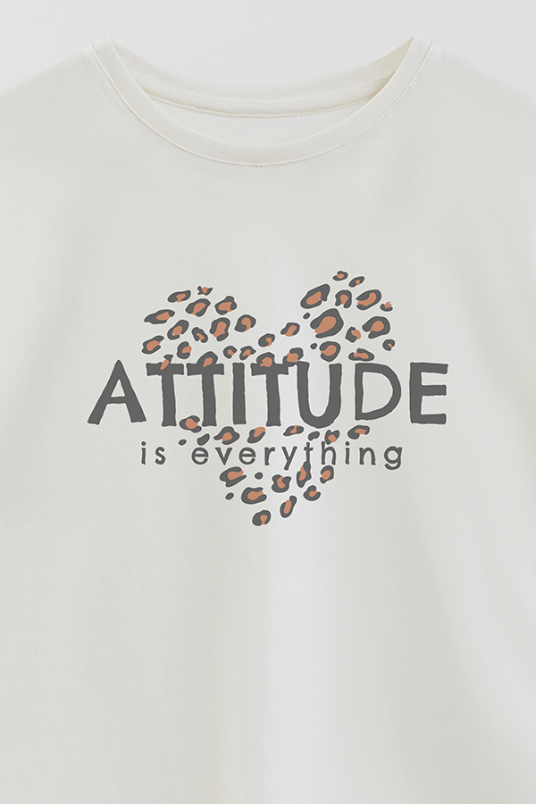 REMERA GIRL OVER ATTITUDE
