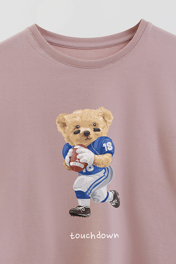 REMERA GB OVERSIZE TEDDY AMERICAN FOOTBALL