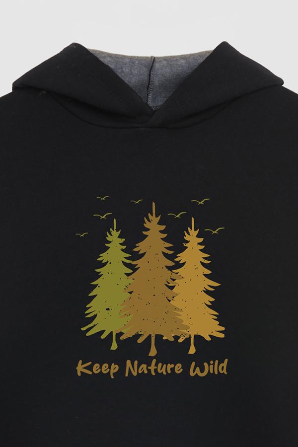 HOODIE ESTAMPADO KEEP NATURE WILD