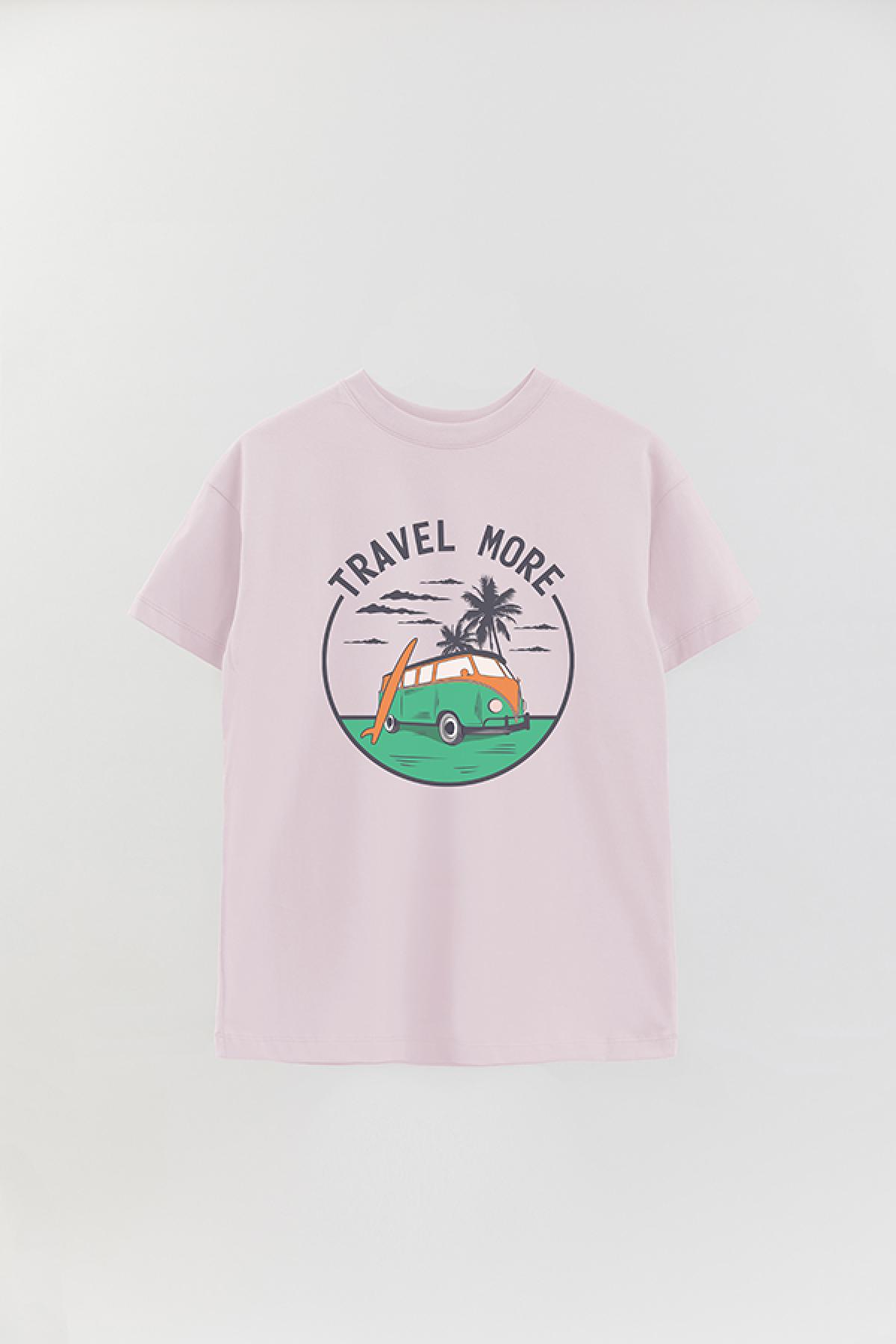 REMERA OVER ESTAMPADA ADV TRAVEL MORE
