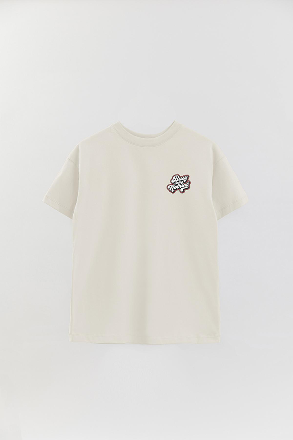 REMERA OVER ESTAMPADA LV5 BUSY DOING NOTHING