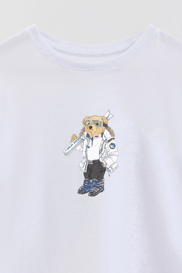 REMERA GB OVERSIZE BEAR SKI