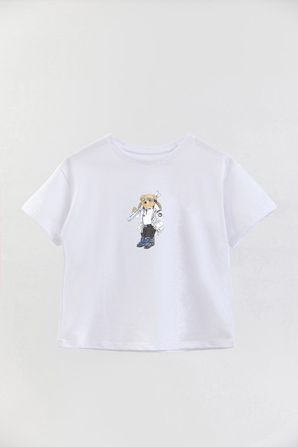 REMERA GB OVERSIZE BEAR SKI