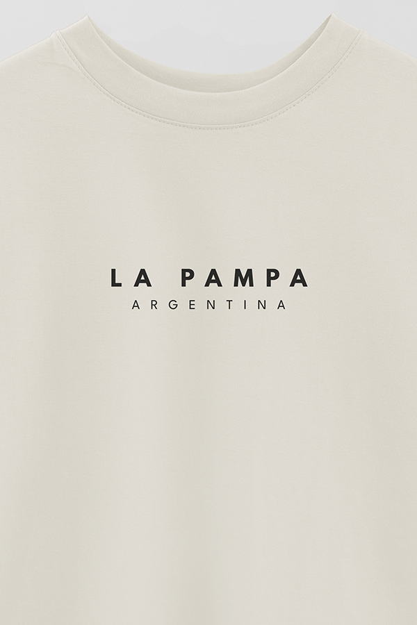 REMERA OVER ESTAMPADA ARG BD LA PAMPA