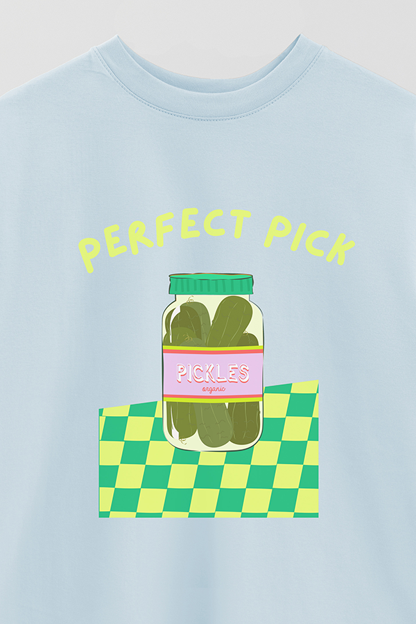 REMERA OVER ESTAMPADA PERFECT PICK