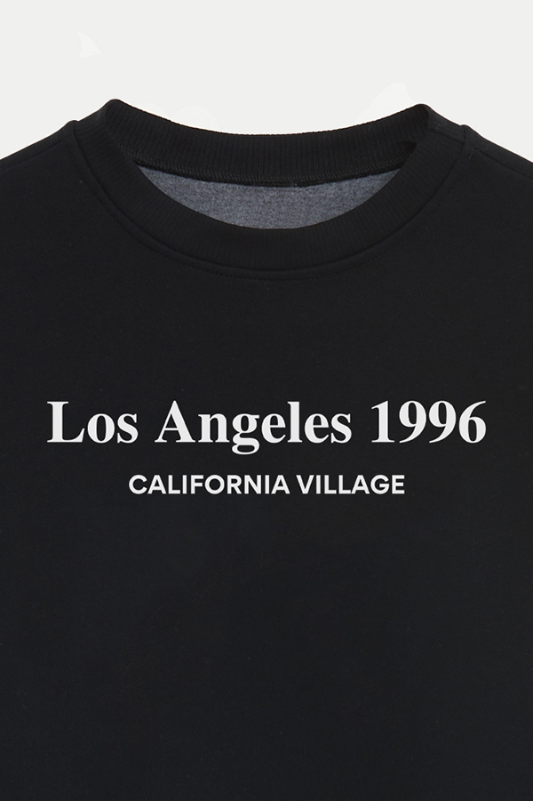 BUZO CROP ESTAMPADO VARSITY LOS ANGELES 1996