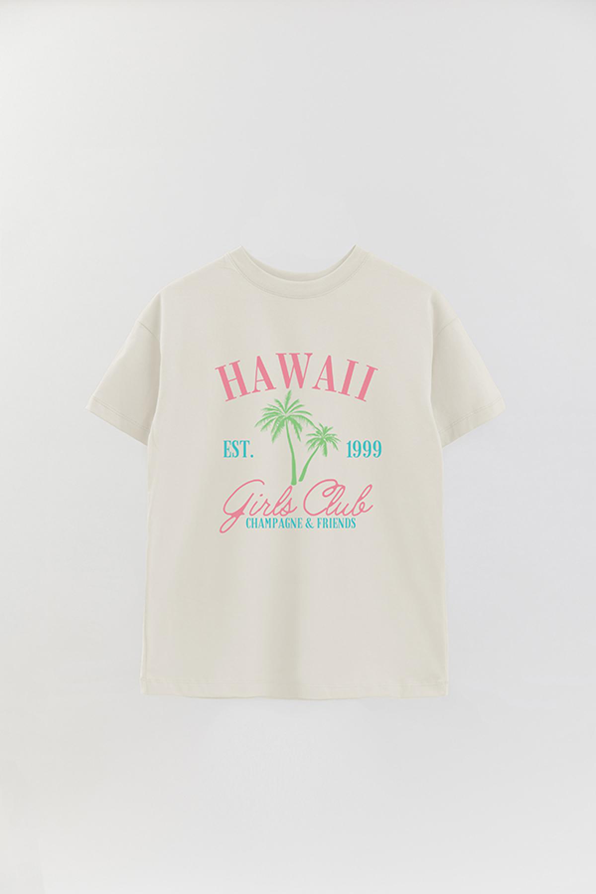 REMERA OVER ESTAMPADA CV3 HAWAII