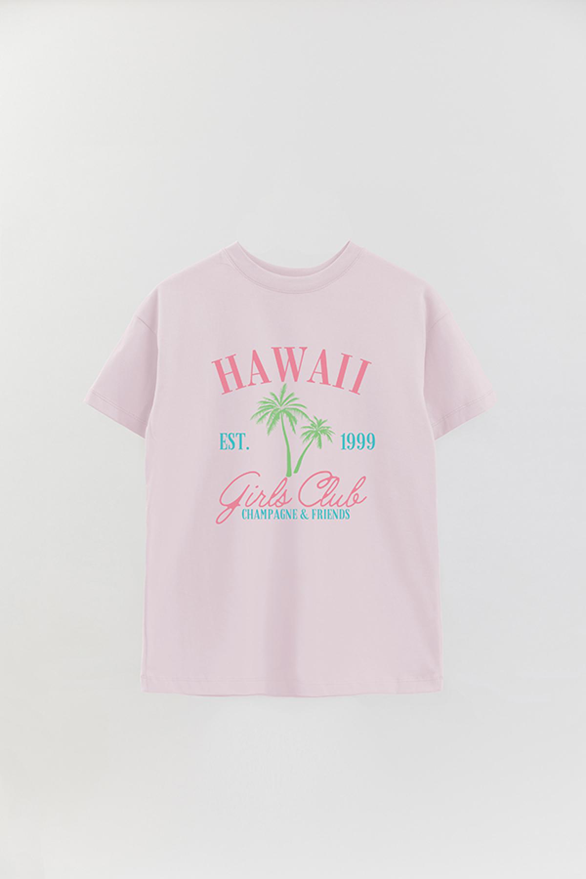 REMERA OVER ESTAMPADA CV3 HAWAII