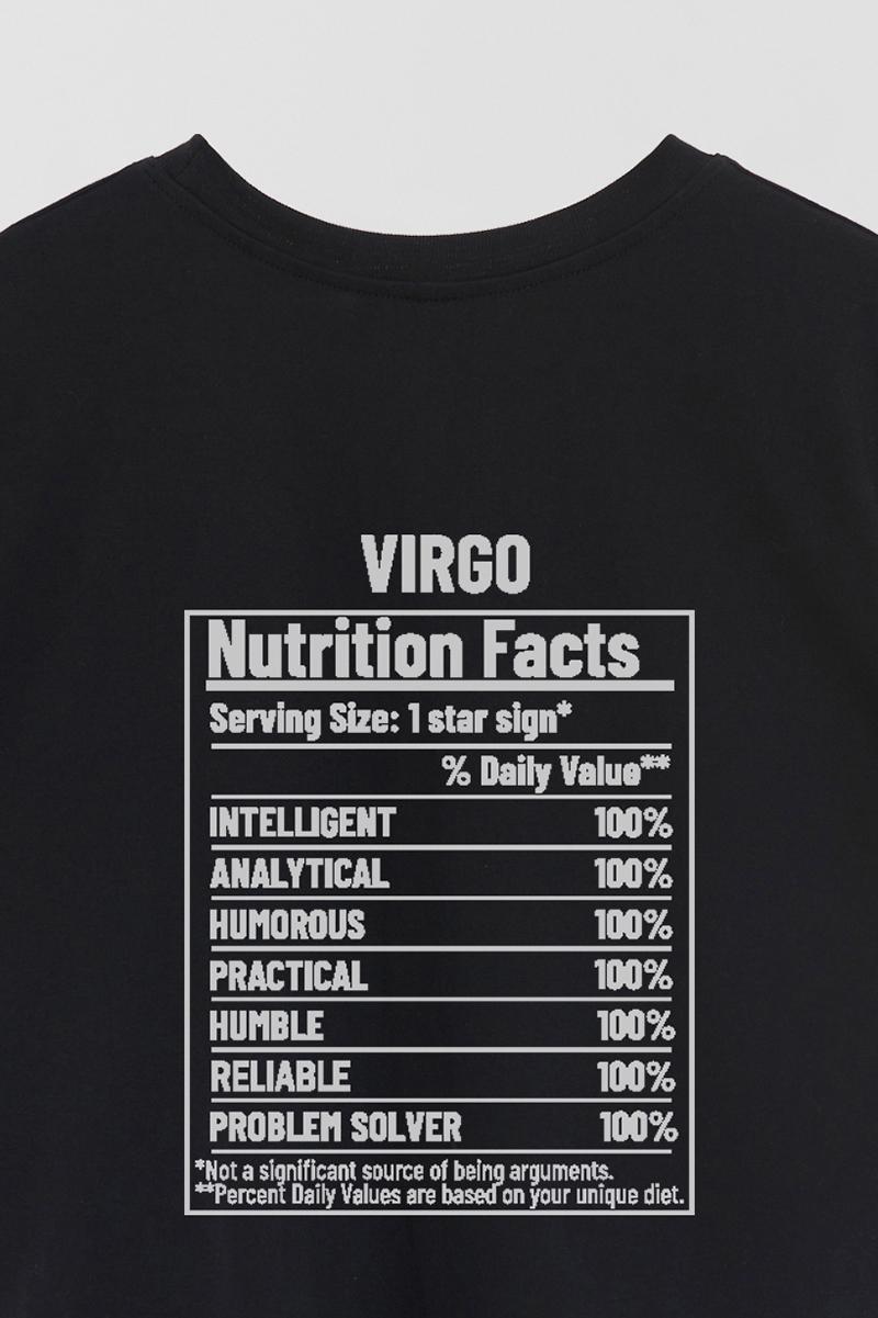 REMERA OVER ESTAMPADA UNISEX TBL VIRGO