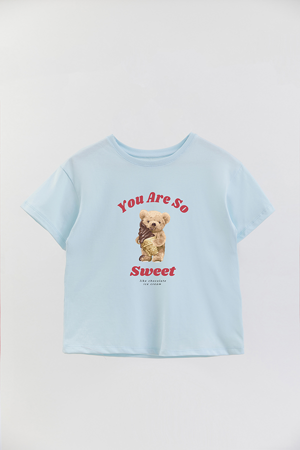 REMERA GB OVERSIZE TEDDY YOU ARE SO SWEET