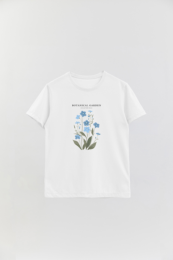 REMERA BASICA ESTAMPADA GARDEN 41