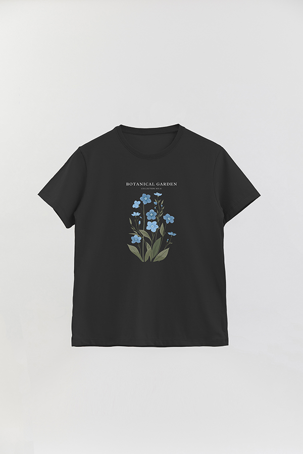 REMERA BASICA ESTAMPADA GARDEN 41