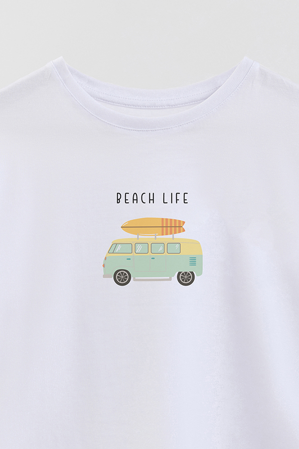 REMERA BOY OVER BEACH LIFE